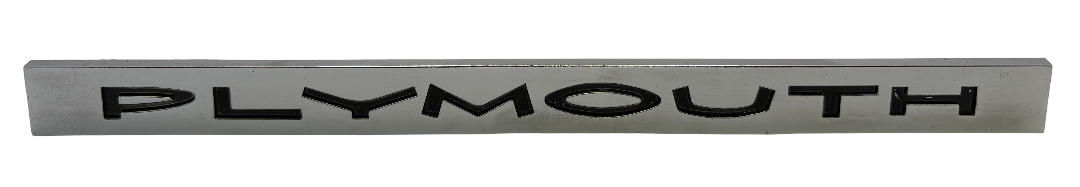 New Old Stock Side Panel Trunk Badge Emblem for 1960s Plymouth #2099410