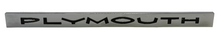 New Old Stock Side Panel Trunk Badge Emblem for 1960s Plymouth #2099410