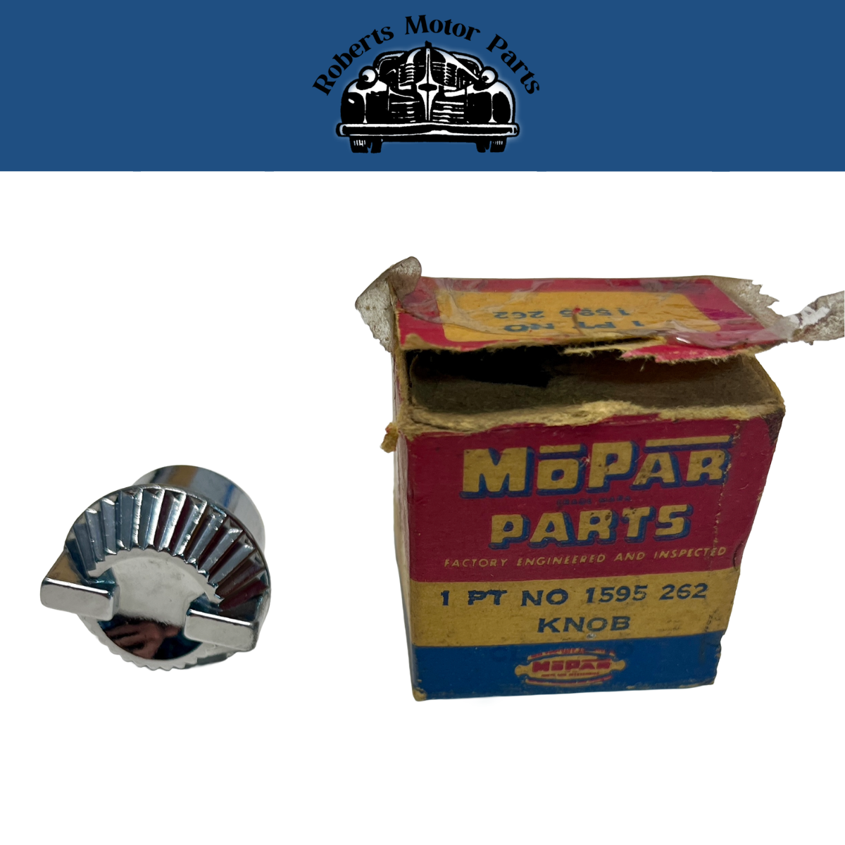 New Old Stock Cigar Lighter Knob for 1955-56 Dodge Models #1595262