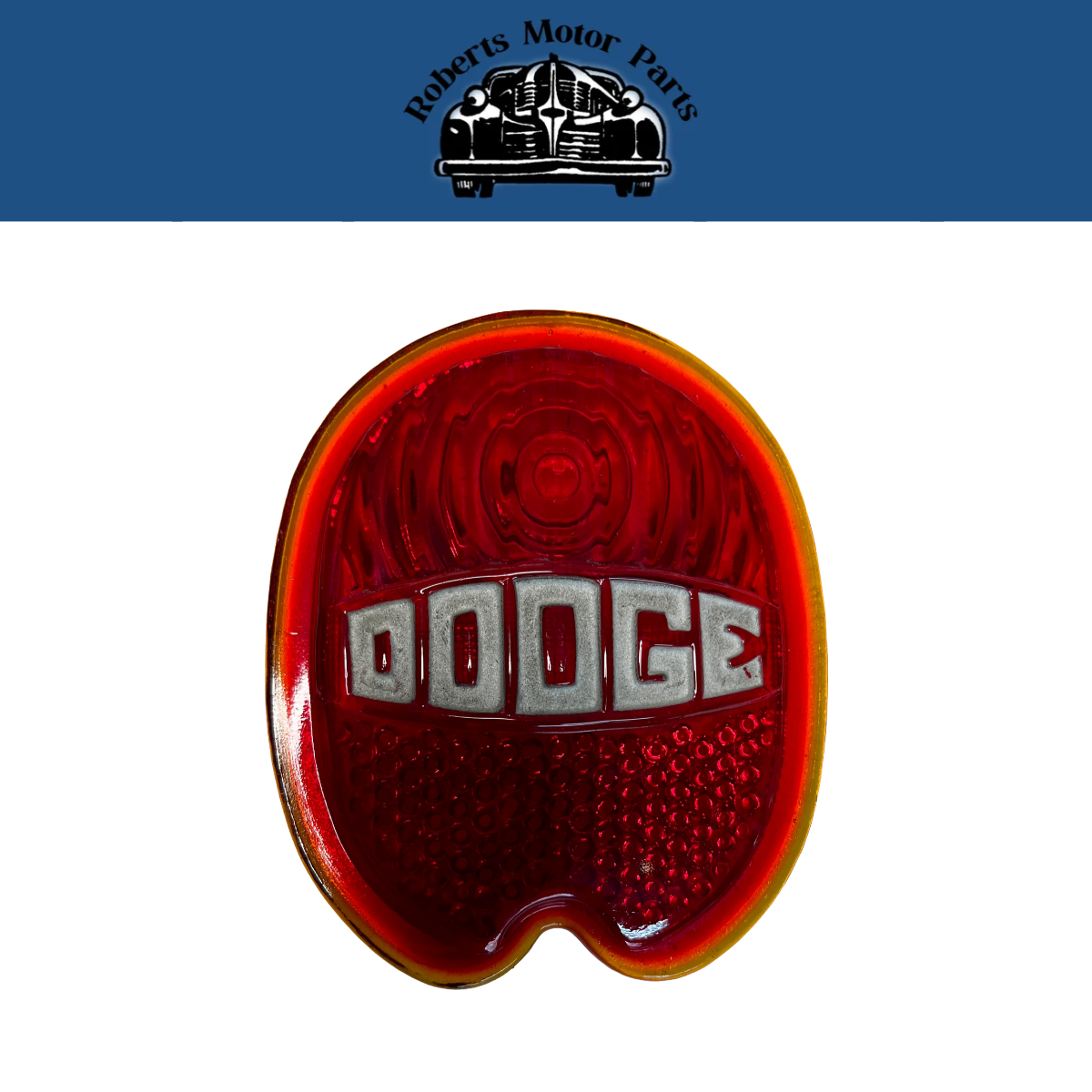 New Old Stock Taillight Lens for 1932-1933 Dodge Models