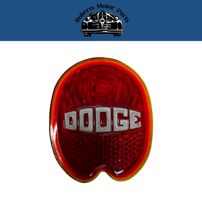 New Old Stock Taillight Lens for 1932-1933 Dodge Models