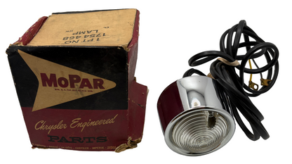 New Old Stock Right Parking Light Assembly for 1958 DeSoto Firesweep #1754468