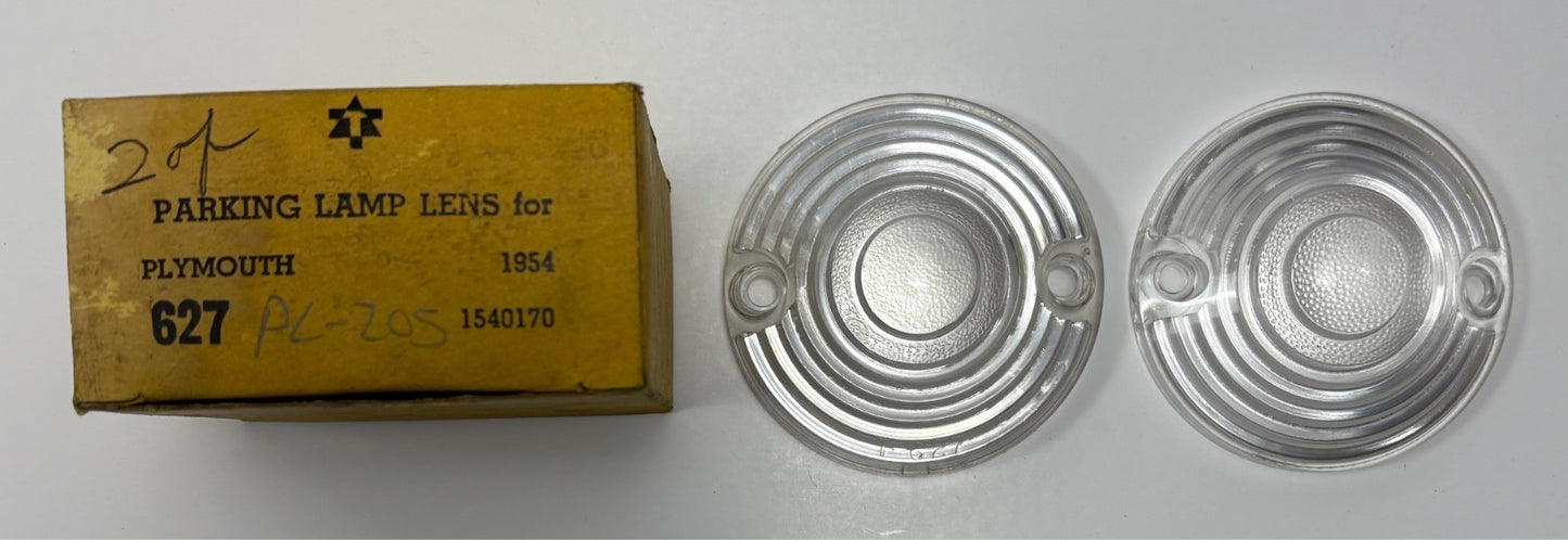 New Old Reproduction Stock Park Lenses for 1954 Plymouth Models Mopar #1540170