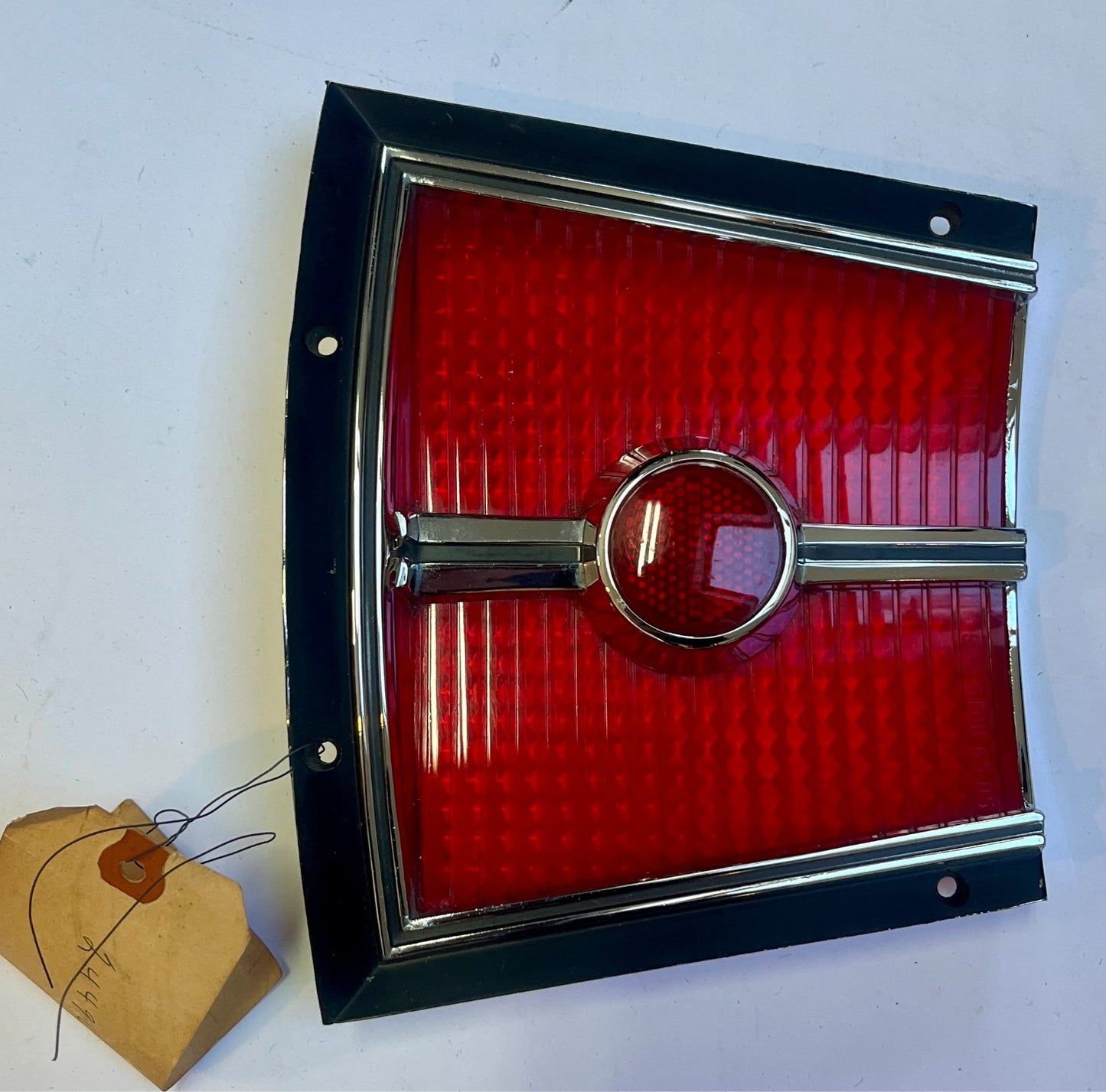 Used Old Stock Taillight Lens & Bezel for 1965 Dodge Wagons #2449647