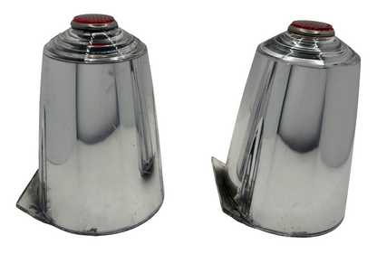 New Old Stock Reverse Lamp Lens Pair For 1955 Plymouth Models Mopar #1604764