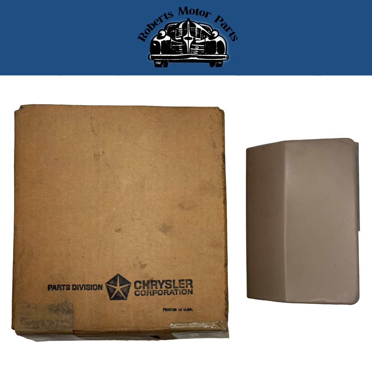 New Old Stock Dash Ash Tray Insert Beige For 1967-76 Mopar A-Body #2771725
