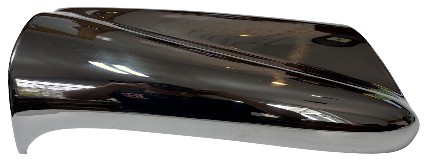 New Old Stock Left Rear Bumper Extension Molding For 1957-1958 Imperial #1676521
