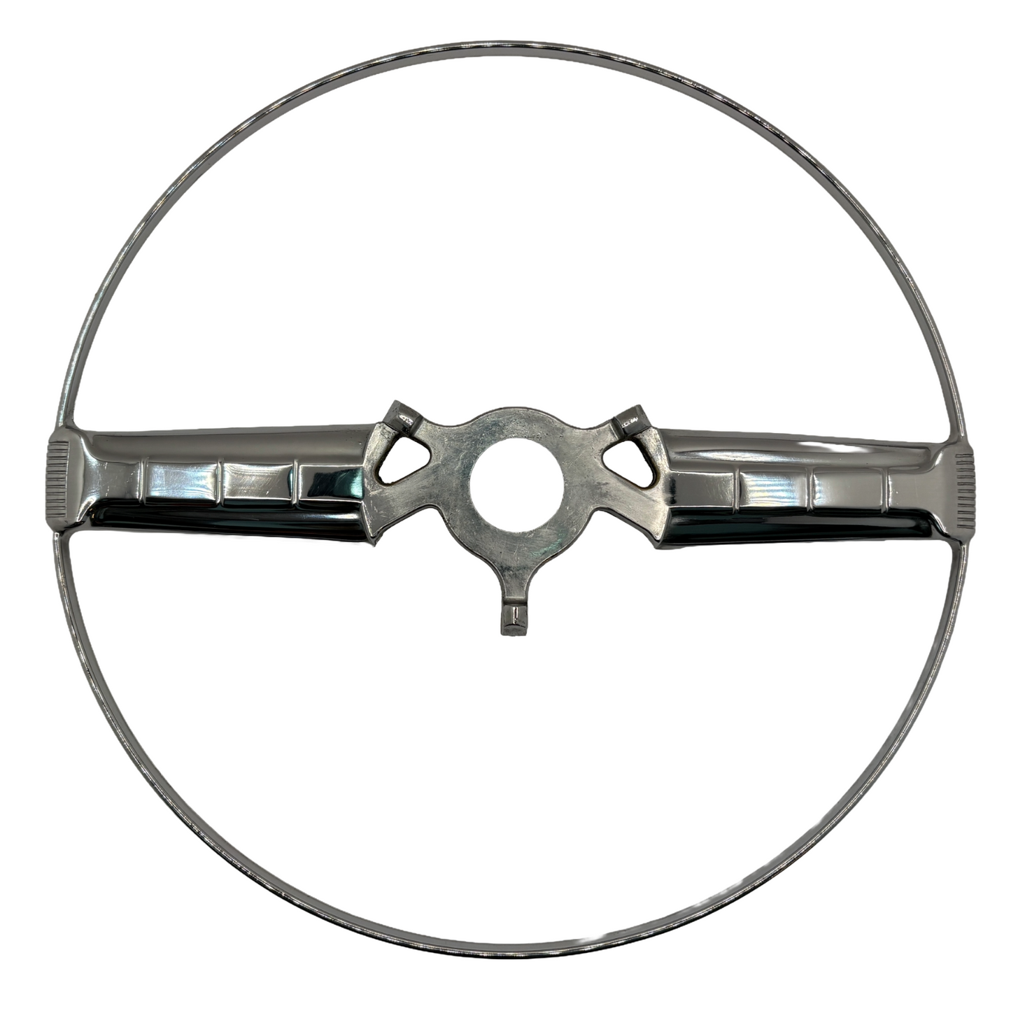 New Old Stock Chrome Horn Blowing Ring For 1949-50 Plymouth Models #1319918