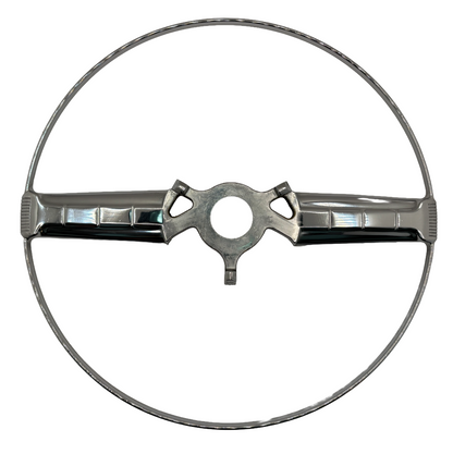 New Old Stock Chrome Horn Blowing Ring For 1949-50 Plymouth Models #1319918
