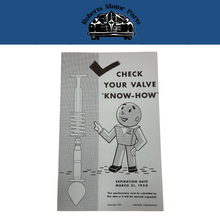Original Ross Roy Valve Know How Questionnaire 1950 Vol 3 No 3