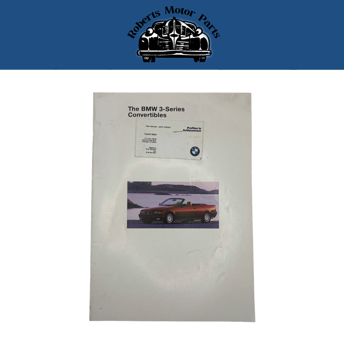 1995 BMW 3-Series Convertibles Sales Brochure