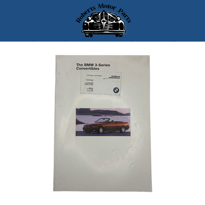 1995 BMW 3-Series Convertibles Sales Brochure