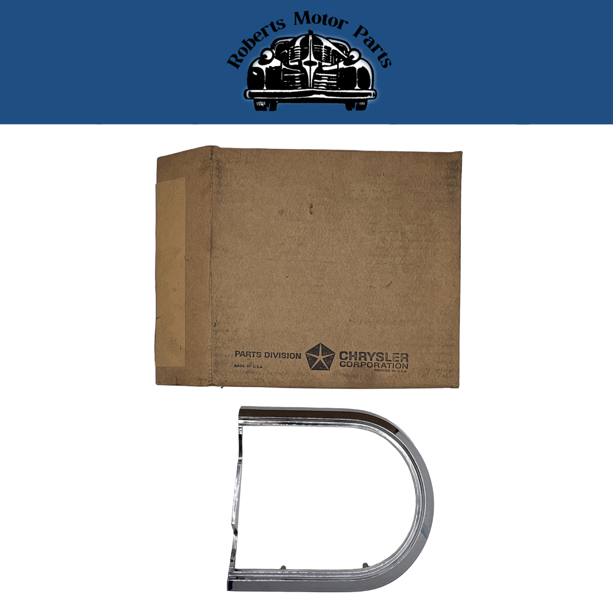 New Old Stock Right Outer Tail Stop & Turn Signal Bezel 1965 Dodge Dart #2524354