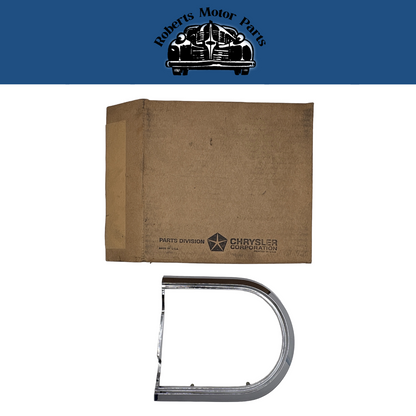 New Old Stock Right Outer Tail Stop & Turn Signal Bezel 1965 Dodge Dart #2524354