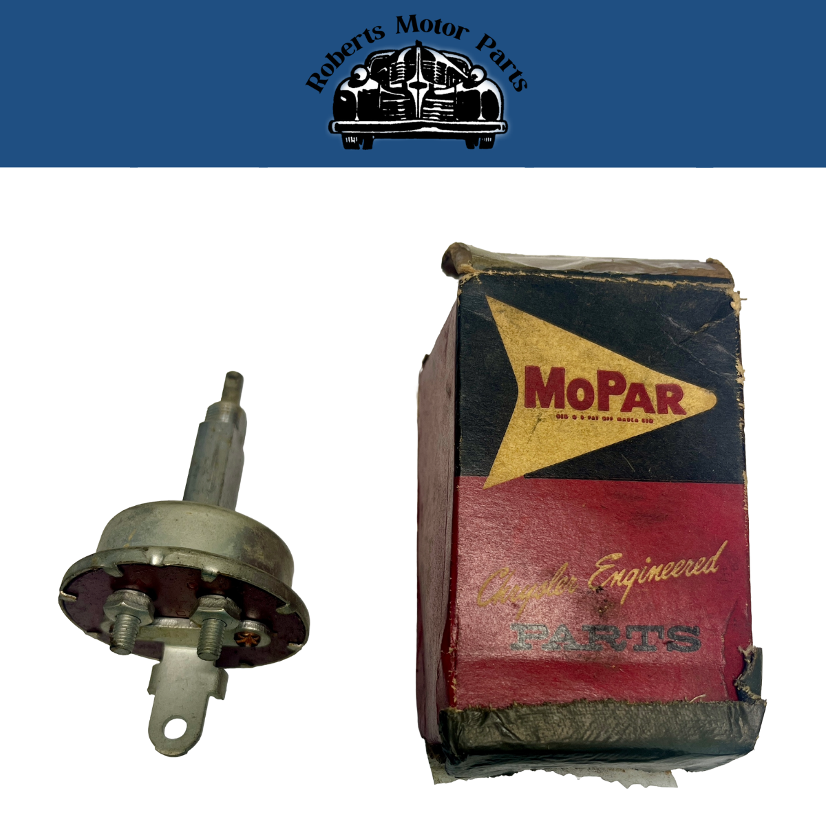 New Old Stock Tailgate Switch for 1956-59 Plymouth Suburban Models #1688339
