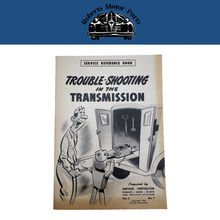 Original Ross Roy Transmission Troubleshooting Book 1949 Chrysler Vol 2 No 7