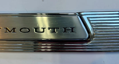 New Old Stock Left C-Pillar Nameplate Ornament 1965 Plymouth Fury III #2526115