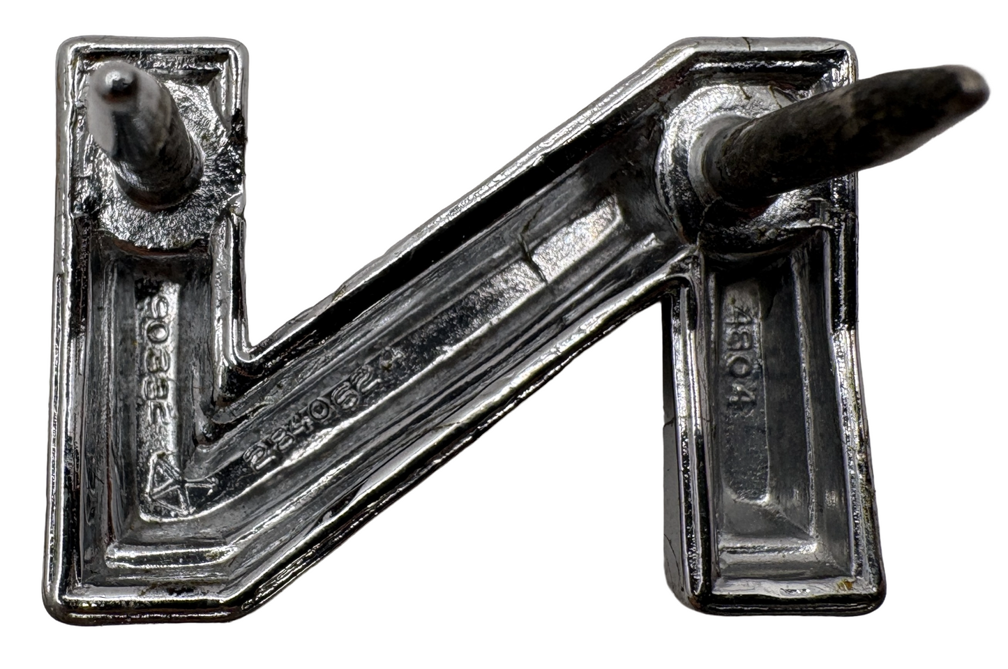 New Old Stock Mopar Quarter Panel Nameplate "N" 1968 Dodge Coronet #2840624