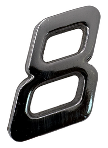 New Old Stock DeSoto 8 Quarter Panel Emblem for 1952 Models Mopar #1456551