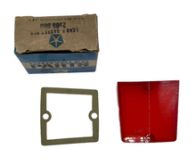 New Old Stock Left Quarter Panel Tail Lens & Gasket for 1966 Barracuda #2585060