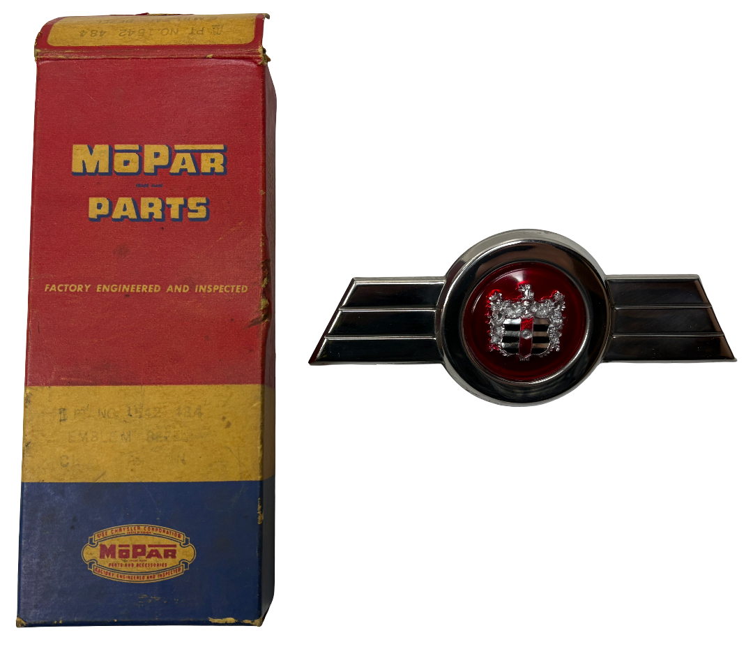 New Old Stock Roof Bezel & Emblem for 1954 Dodge Royal 4D CL CP #1542484