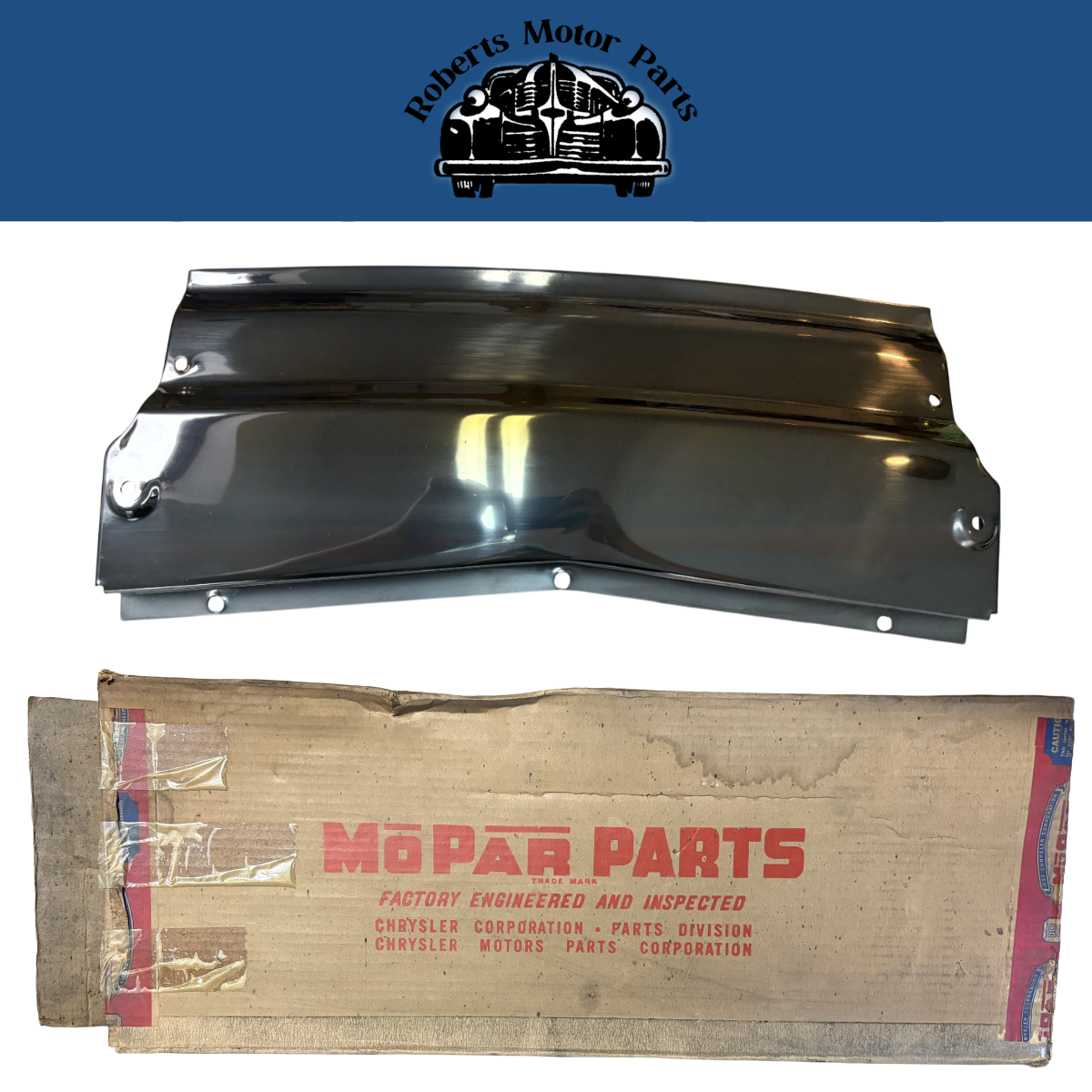 New Old Stock Lower Center Grille For 1951-1952 Dodge Models Mopar #1346722