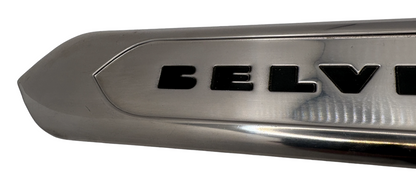 New Old Stock LH Door Nameplate Emblem For 1956 Plymouth Belvedere #1694339