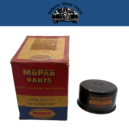 New Old Stock Breather Oil Filler Cap Heavy Duty For 1942-1948 Mopar #1316371