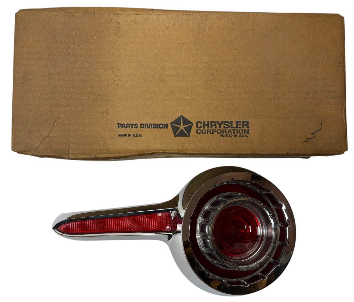 New Old Stock Left Tail Light for 1962 Models Mopar #2189453