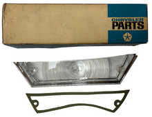 New Old Stock Left Parking Signal Light Lens for 1962 Dodge Models #2279931