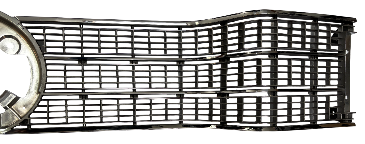 New Old Stock Left Grille Half For 1969 Chrysler New Yorker Mopar #2898182