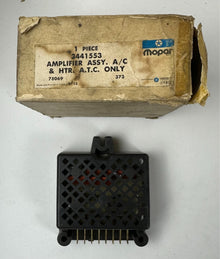 NOS Mopar Auto Temp Amplifier 1971-4 Chrysler & Imperial #3441553