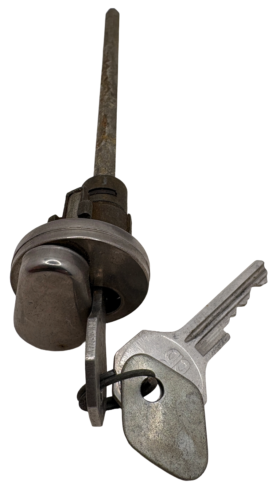 New Old Stock Mopar Door Lock Cylinder w/ Keys 1953-54 DeSoto Chrysler #1520638