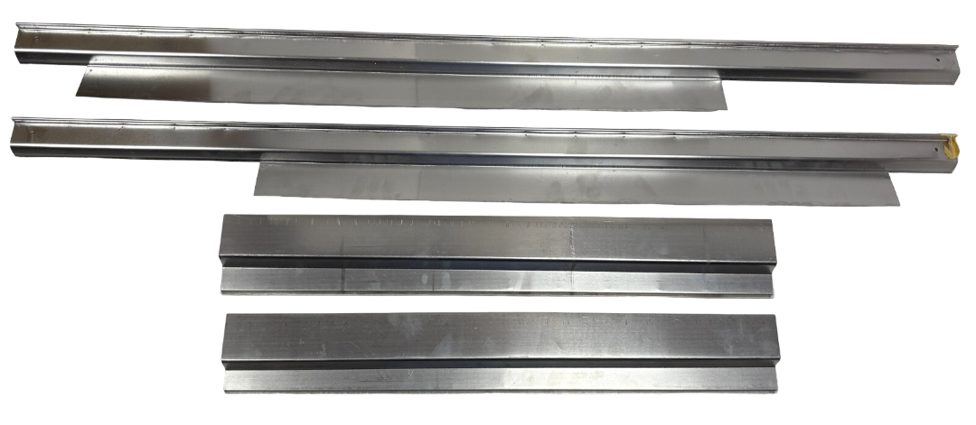 New Old Stock Rocker Panel Repair & Dressup Pkg for 1957-9 Models Mopar #2421403