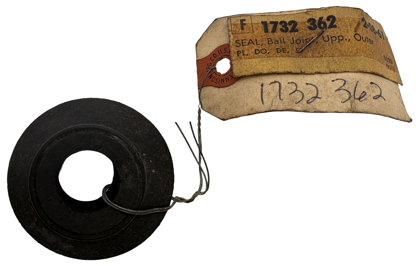 New Old Stock Upper Ball Joint Outer Seal For 1957 Mopar Models #1732362