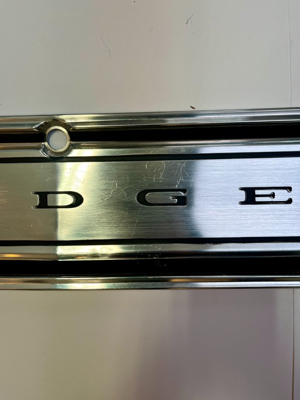 Used Old Stock Taillamp Finish Panel for 1970 Coronet 440 Models