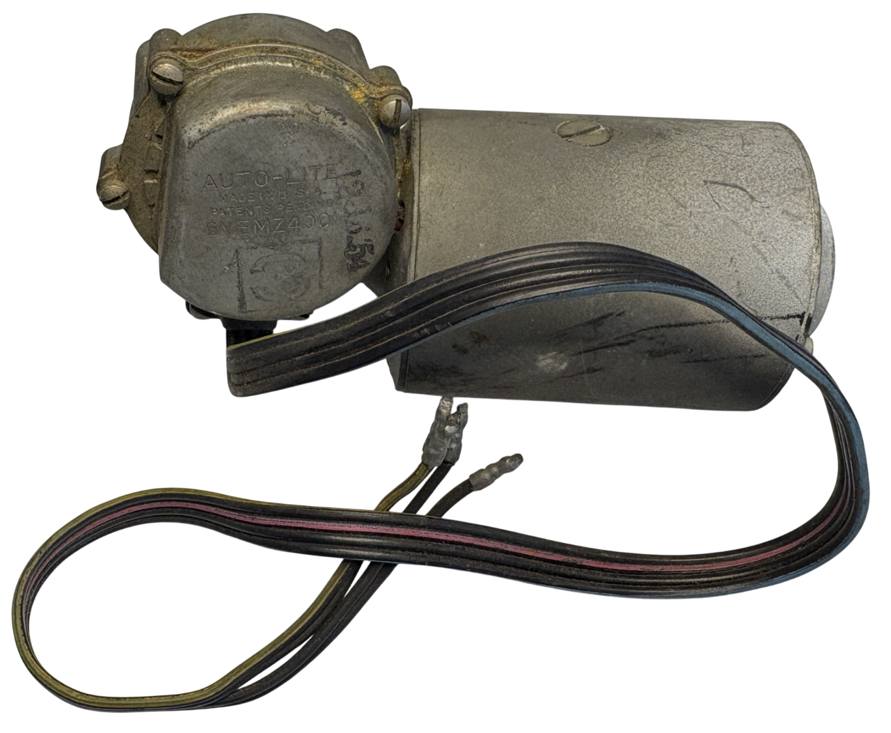 New Old Stock Variable Speed Windshield Wiper Motor 1955 Mopar Autolite #1595003