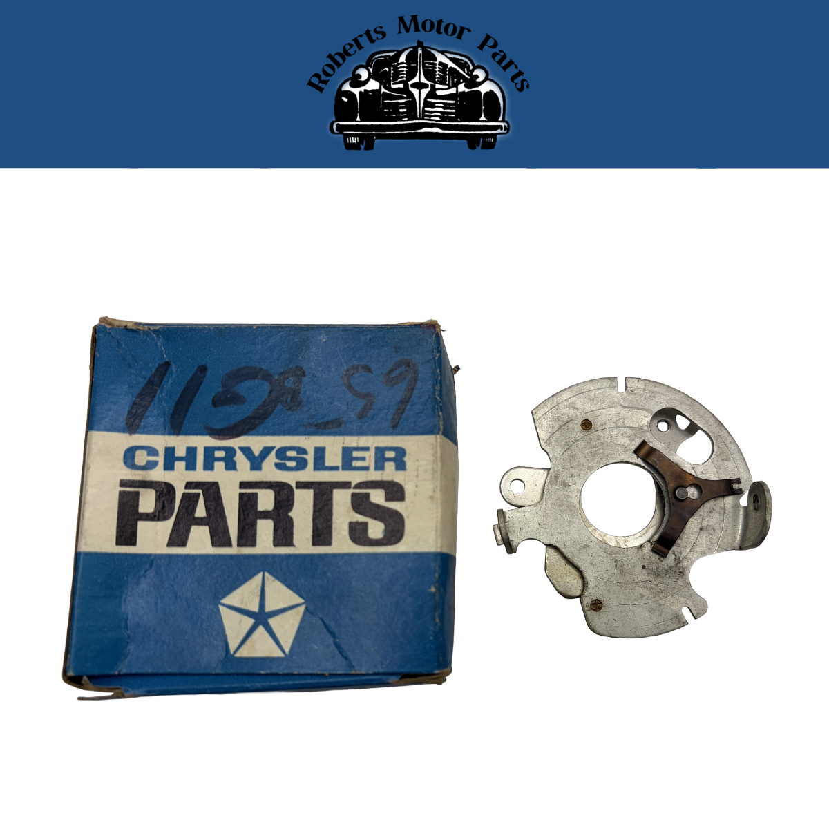 New Old Stock Distributor Pickup Plate 1971-1972 Big Block Hemi Mopar #3656023