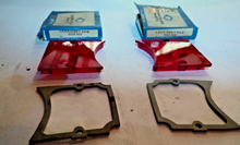 Nos taillight lens pair for 1965 Plymouth Valiant Station Wagon 2525602 2525603