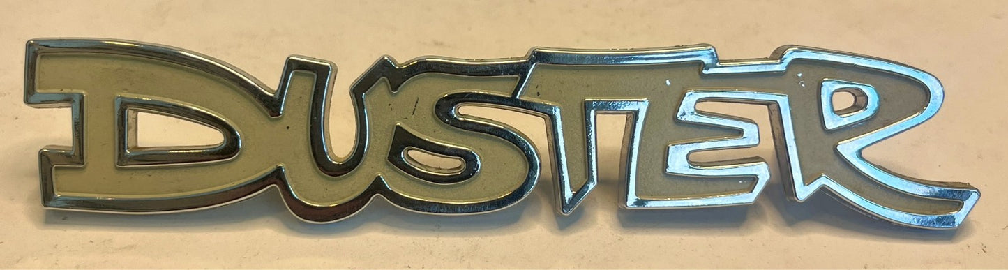 New Old Stock Nameplate for 1972-1976 Plymouth Duster Models Mopar #3680304