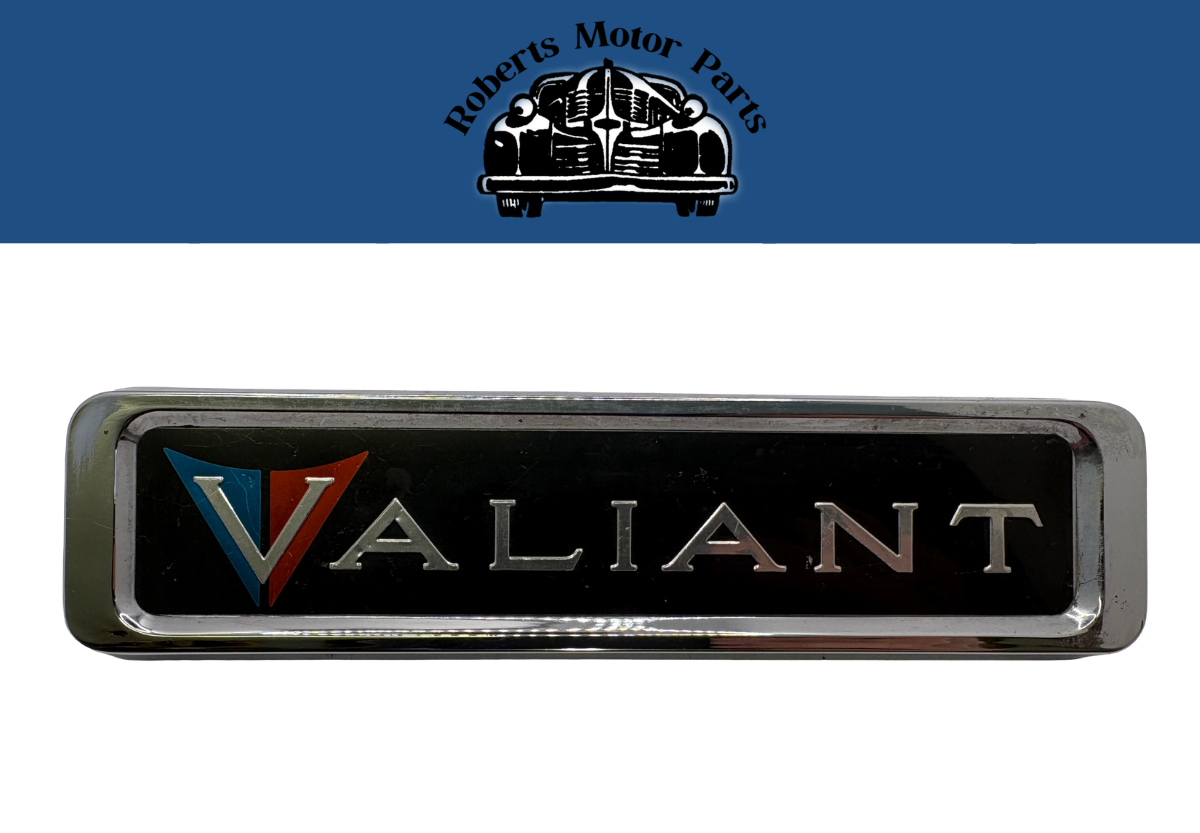 New Old Stock Fender Emblem For 1963 Plymouth Valiant Models Mopar #2276515