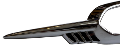 New Old Stock Hood Front Medallion Base Bezel For 1954 Plymouth Models #1541173