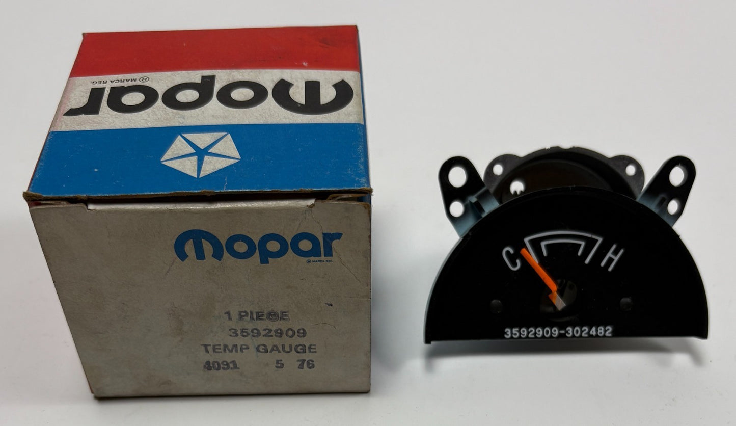 New Old Stock Temp Gauge for 1975 B Body Models Mopar #3592909