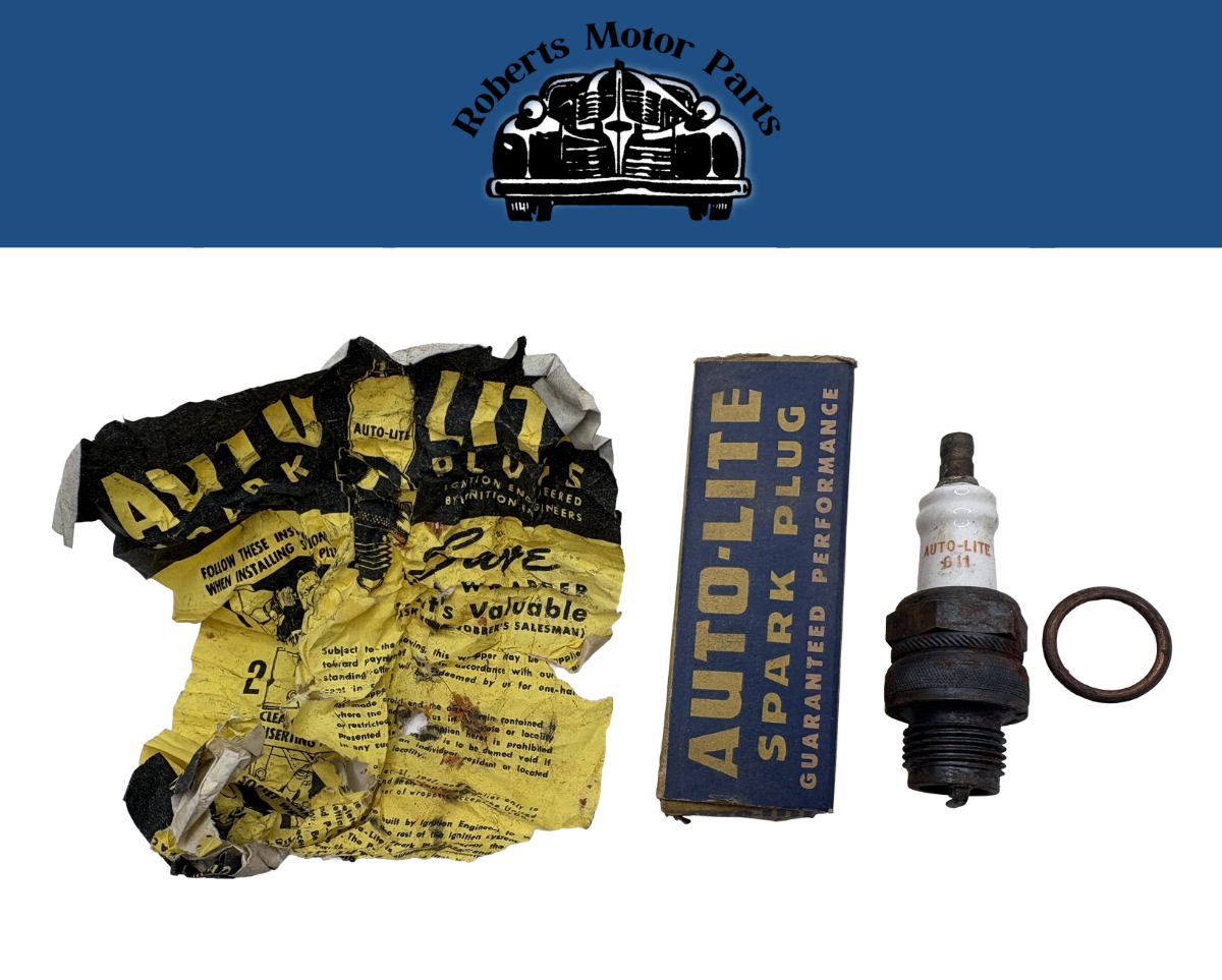 New Old Stock Auto-Lite Spark Plug 18mm B-11