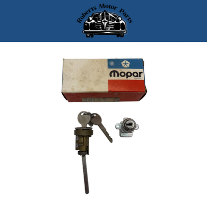 New Old Stock Trunk & Glove Box Lock Package For 1969 Plymouth Fury #2945733