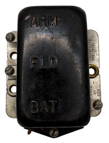 New Old Stock Auto-Lite Voltage Regulator 1941-1949 6V 45-57 Amp #VBE-6101-A