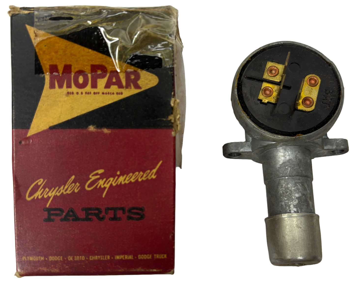 New Old Stock Headlight Dimmer Switch for 1957-58 Models Mopar #1689512