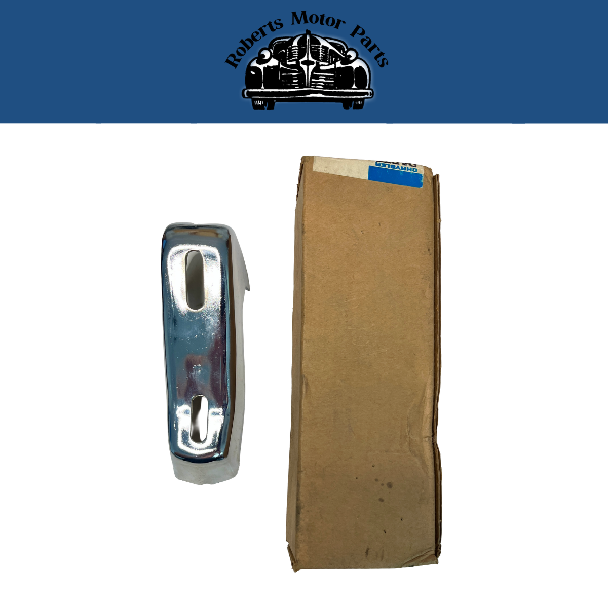 New Old Stock Right Front Bumper Guard For 1967-1969 Dodge Dart Models #2768634