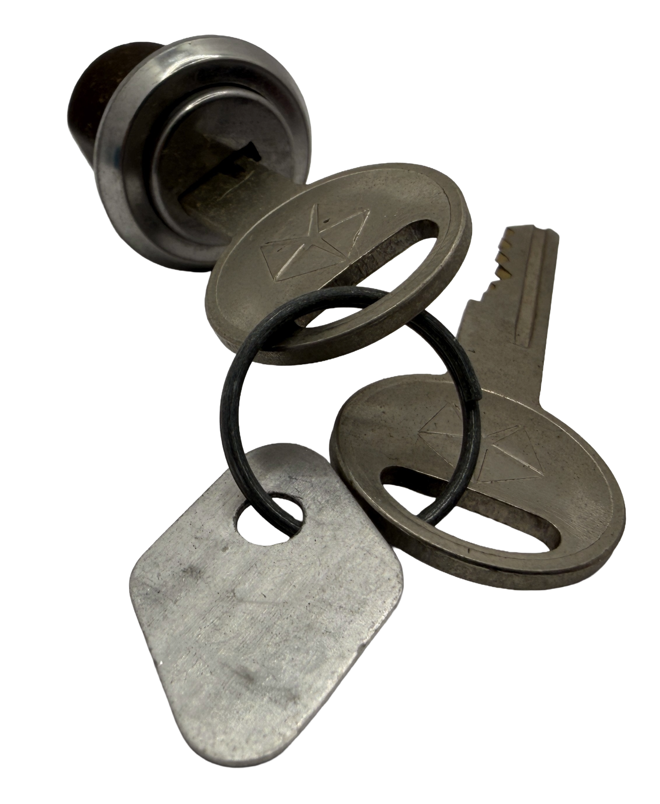New Old Stock Glove Box Lock For 1967 A Body Dart Valiant Barracuda #2862706