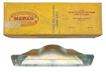 New Old Stock License Plate Light Assembly For 1957–58 Dodge Models Mopar #1689913